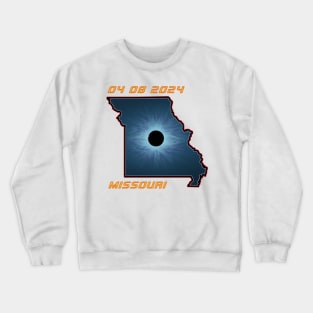 Missouri 2024 Total Solar Eclipse Crewneck Sweatshirt